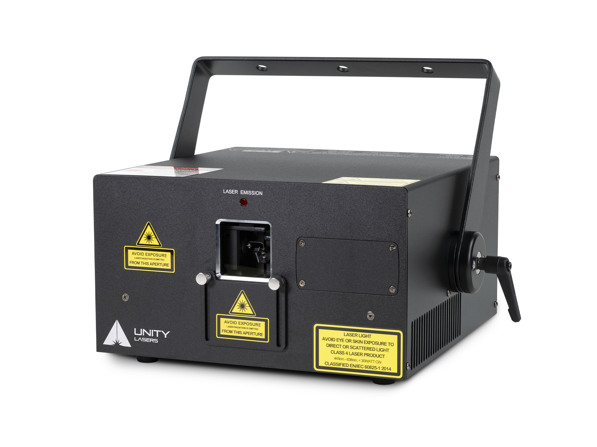 Unity RAW 5 (DMX + ILDA) low-cost laser show projector_2