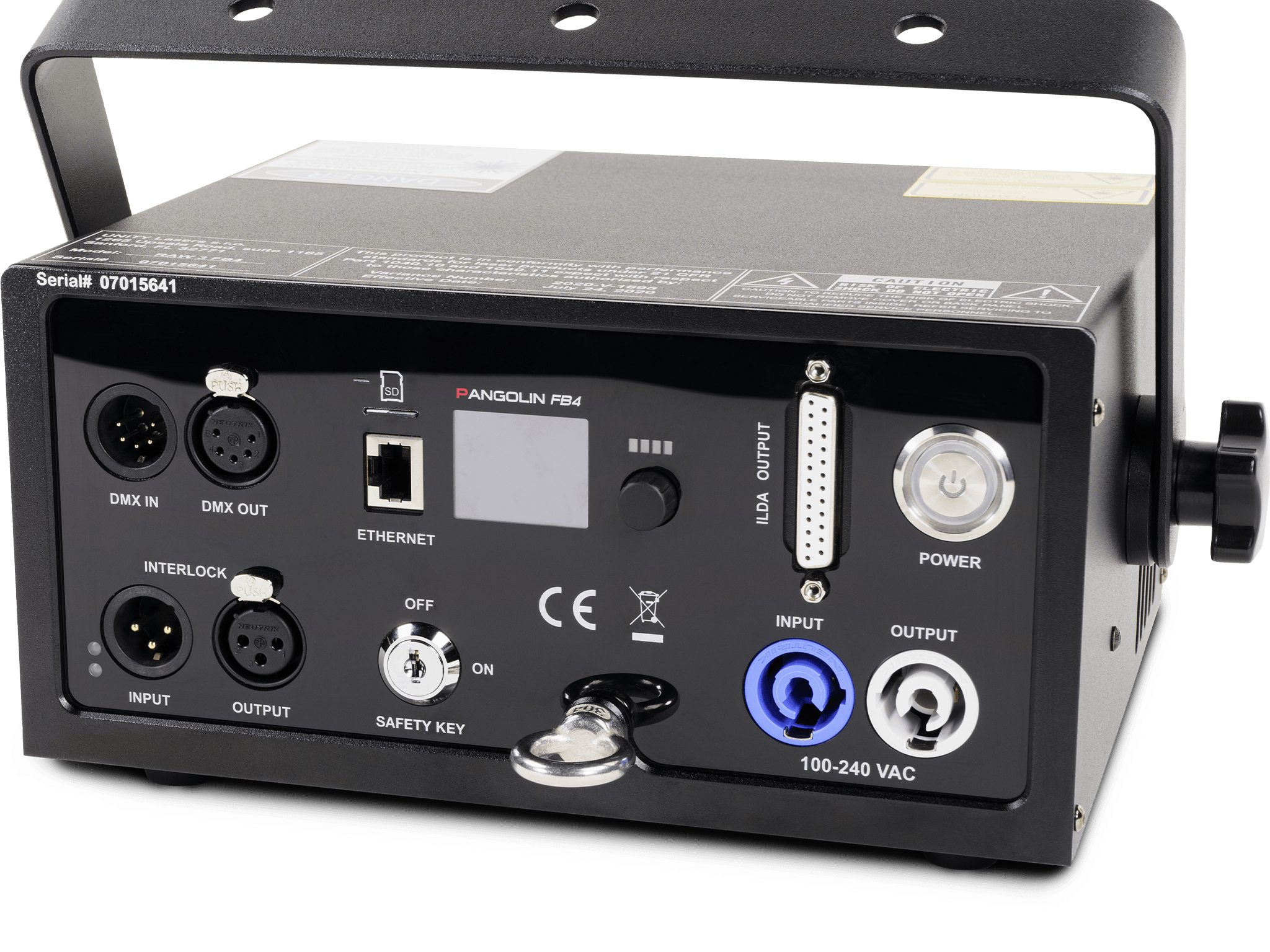 Unity RAW 3 FB4 low-cost laser show projector_5