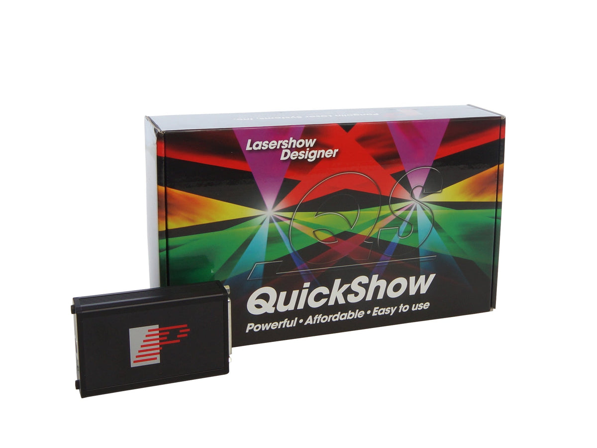 Kvant Lasers - the latest Pangolin FB3QS QuickShow laser control hardware and software_1