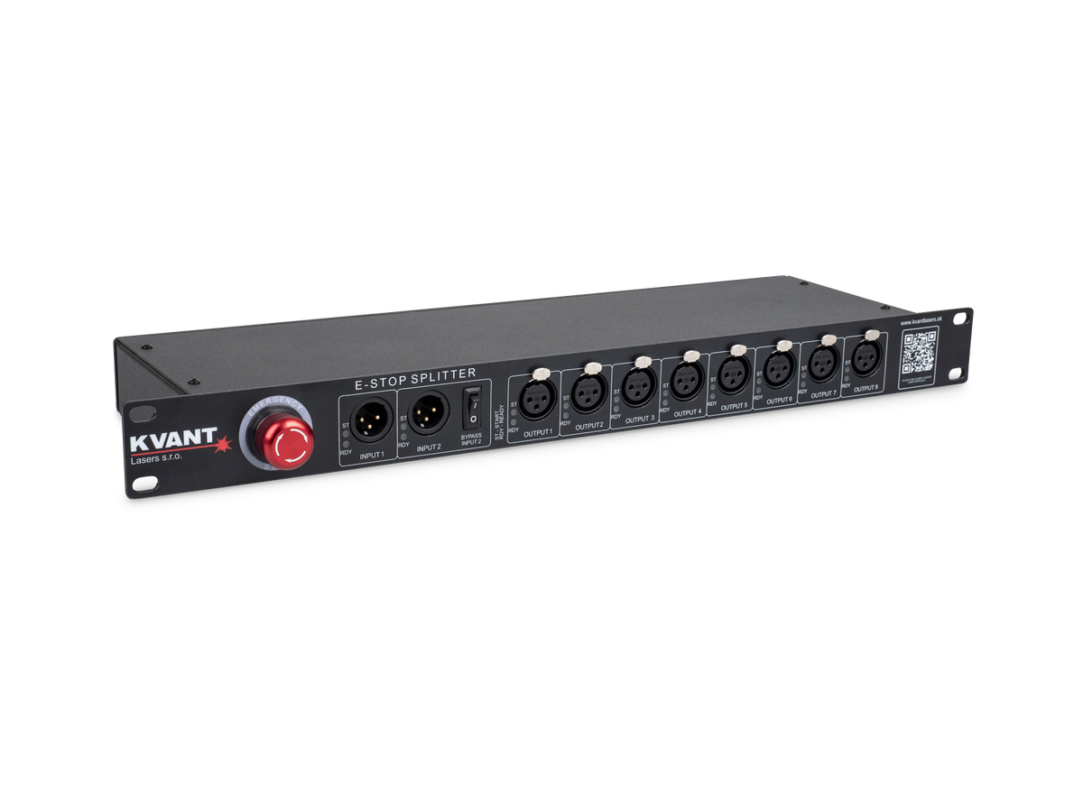 Kvant Lasers - E-STOP laser safety signal 12-channel splitter_1