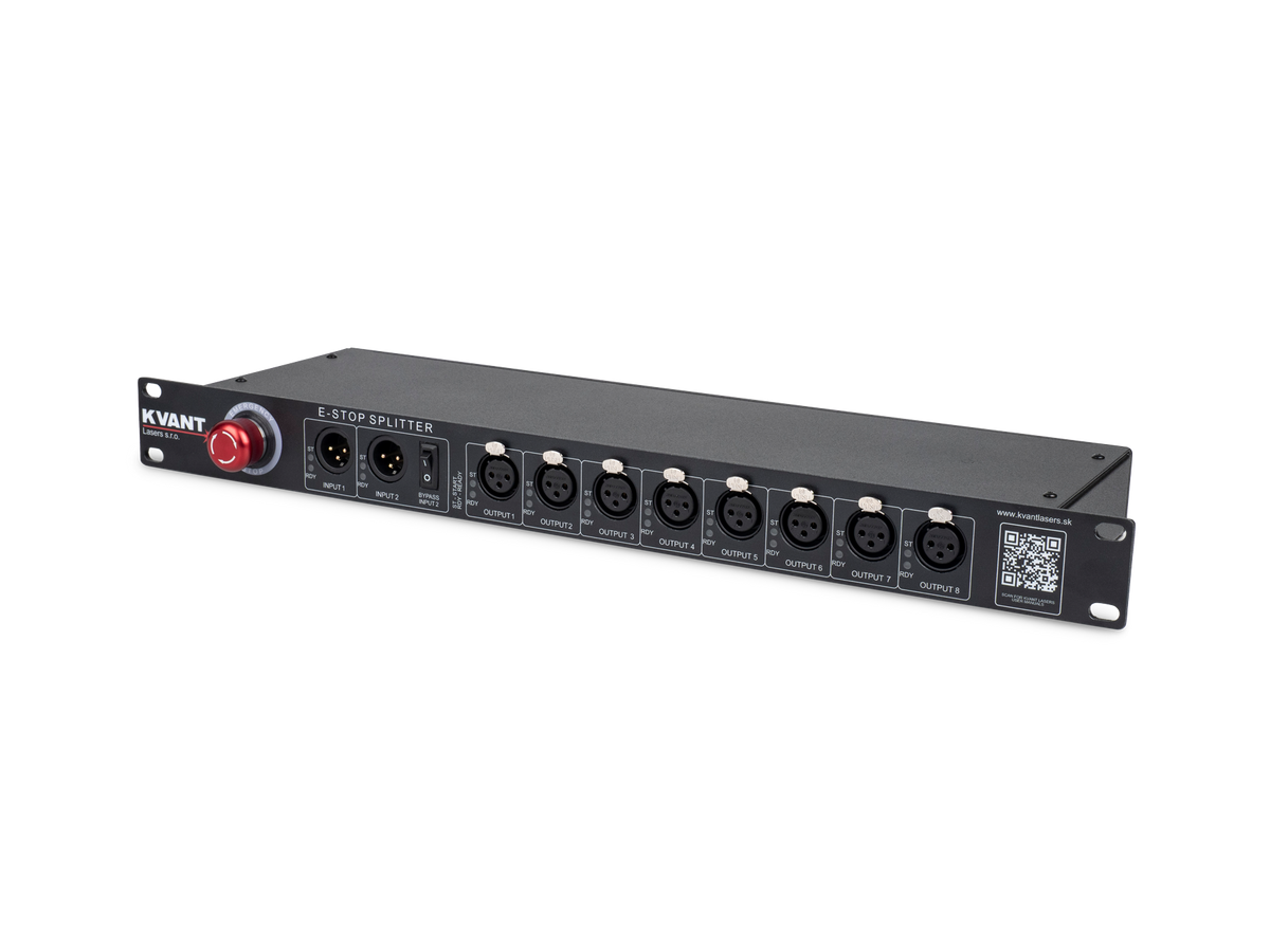 Kvant Lasers - E-STOP laser safety signal 12-channel splitter_2