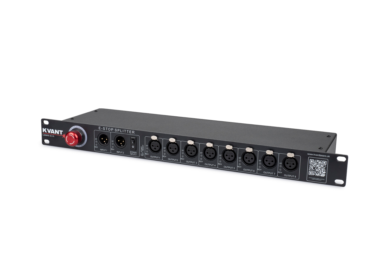 Kvant Lasers - E-STOP laser safety signal 8-channel splitter_2