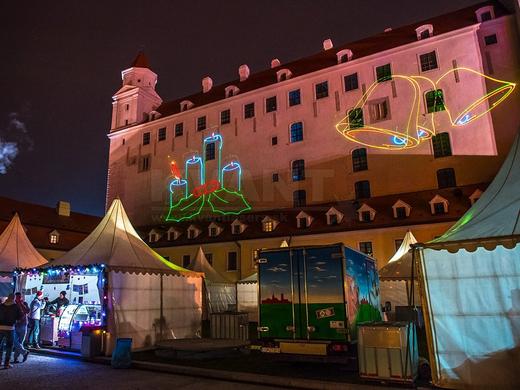Christmas Market at Bratislava Castle