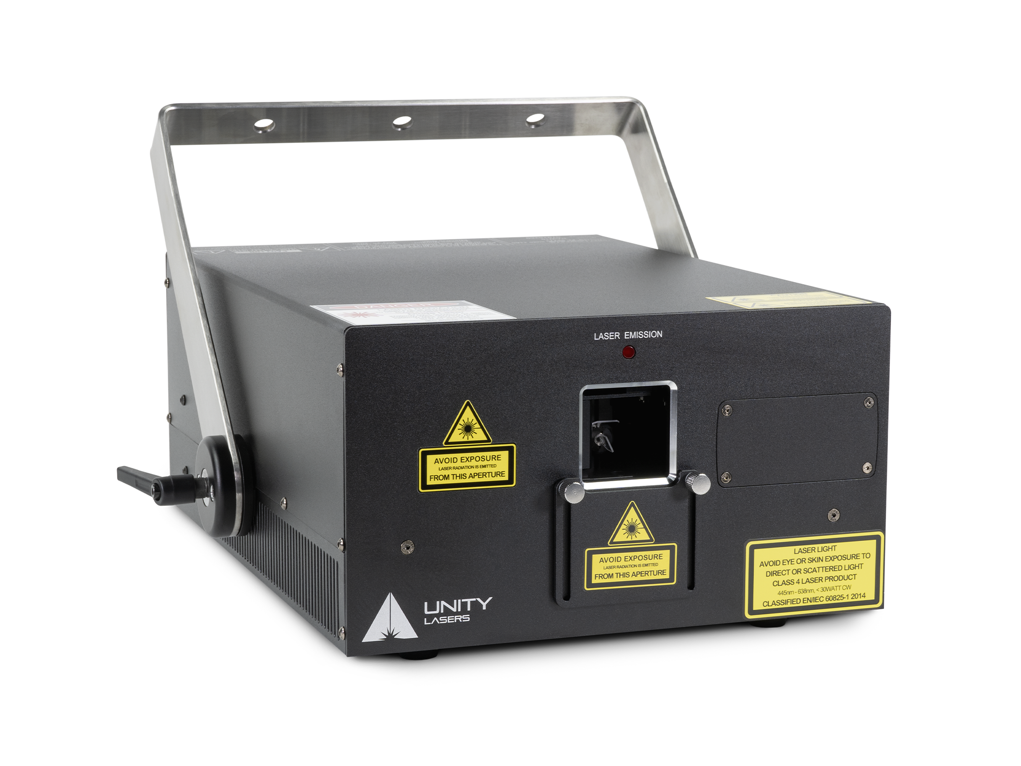 Unity RAW 10 (DMX + ILDA) low-cost laser show projector_1