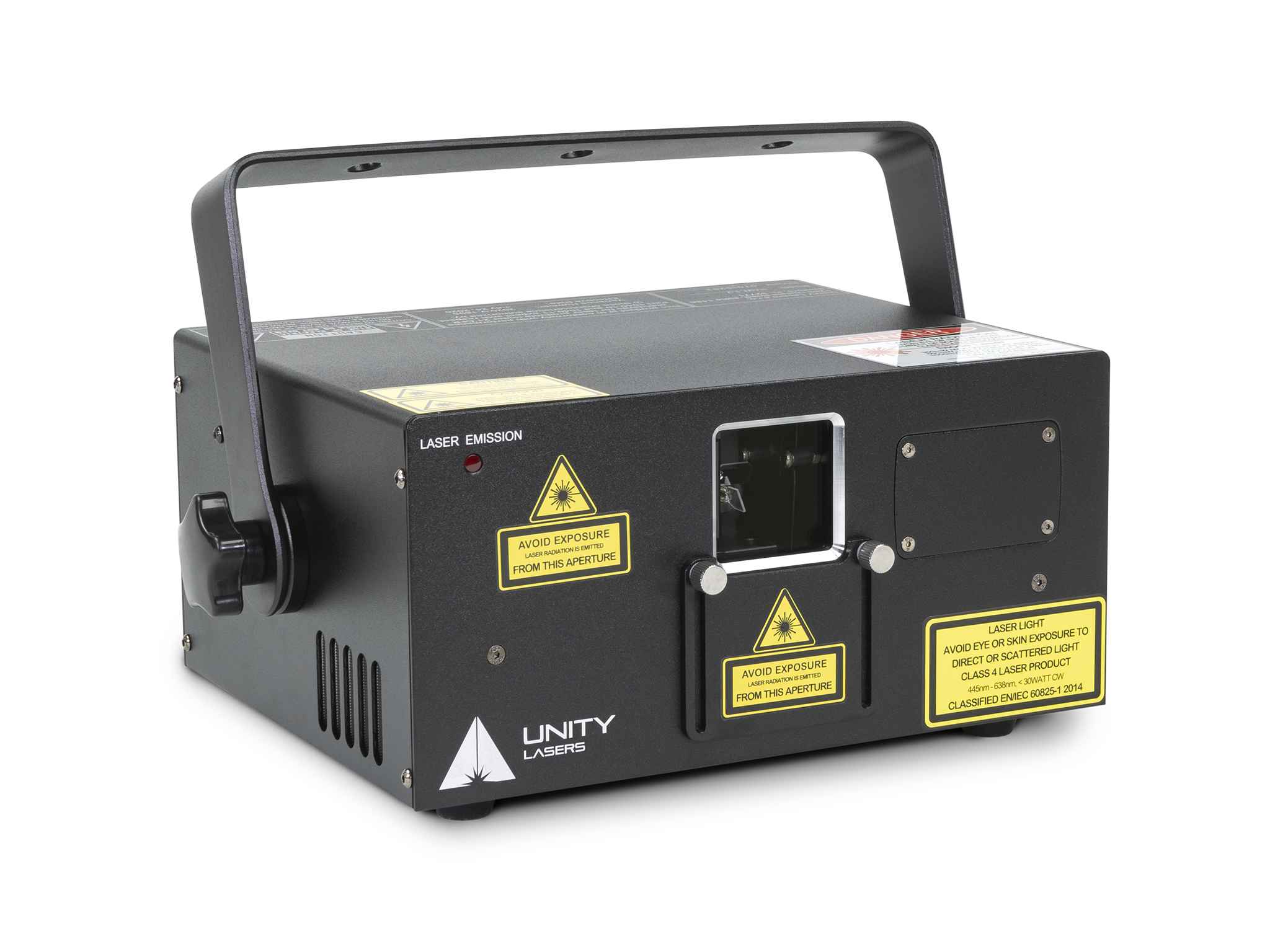 Unity RAW 3 (DMX + ILDA) low-cost laser show projector_1