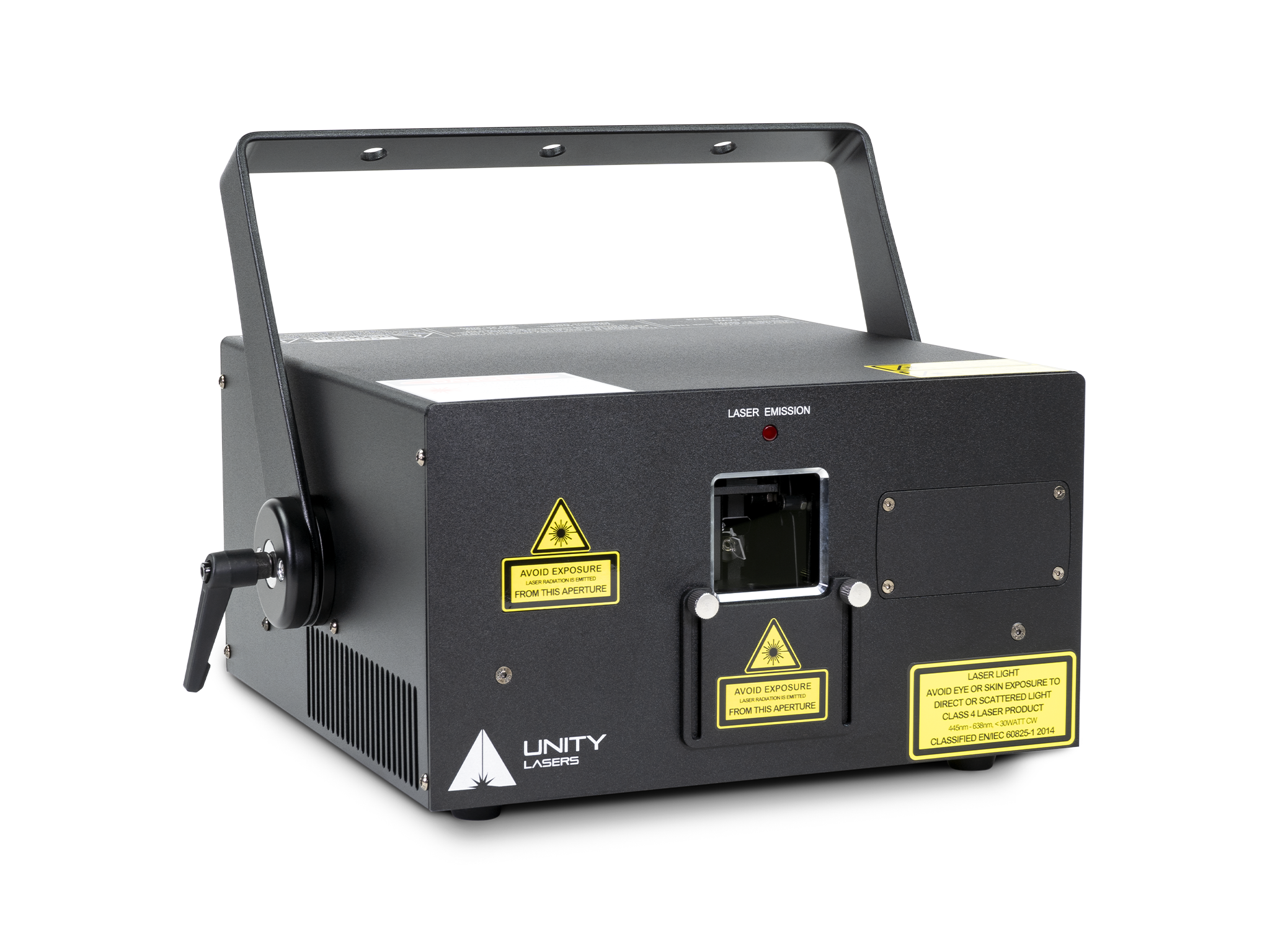 Unity RAW 5 (DMX + ILDA) low-cost laser show projector_1