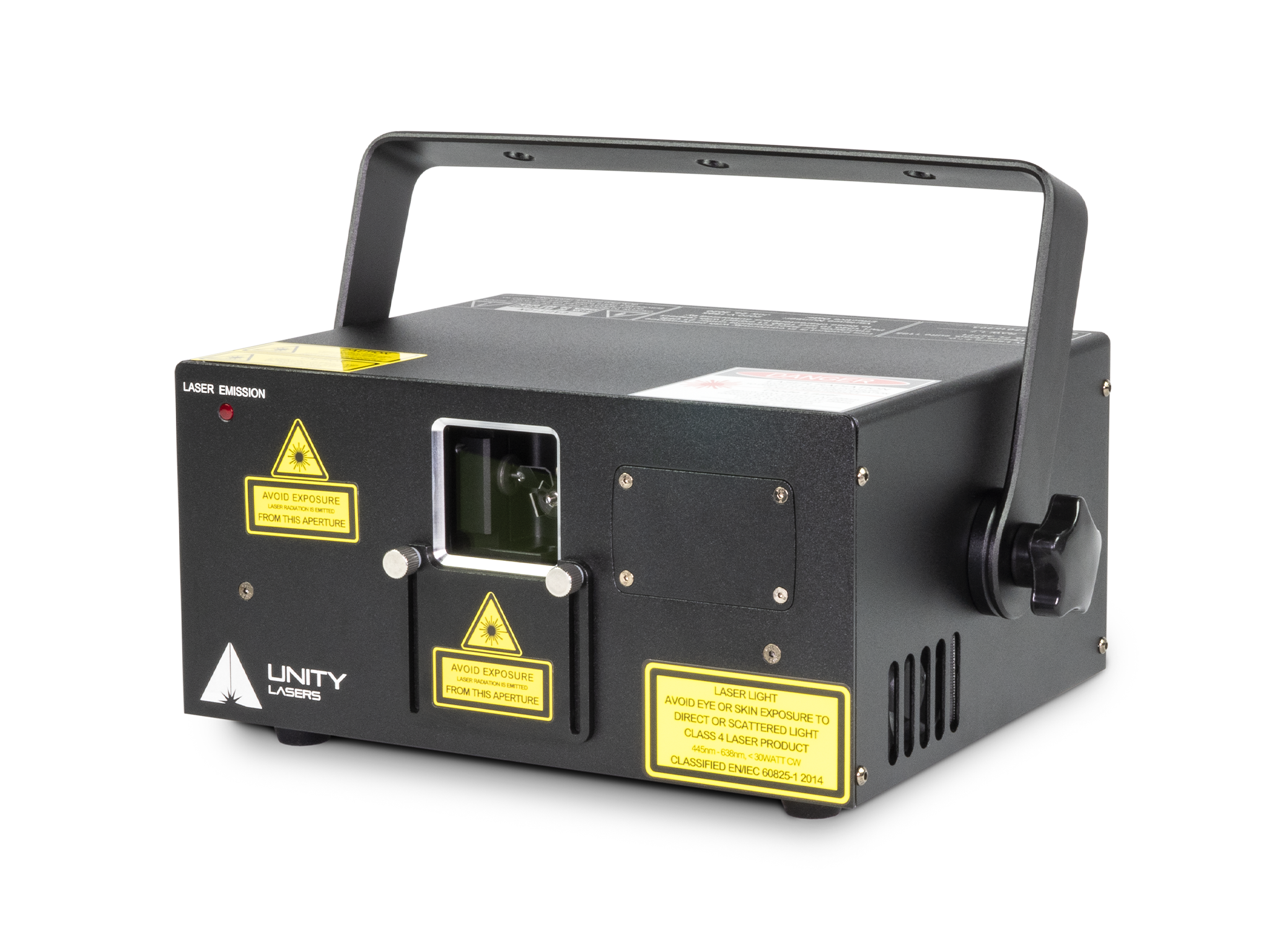 Unity RAW 1.7 (DMX + ILDA) low-cost laser show projector_2