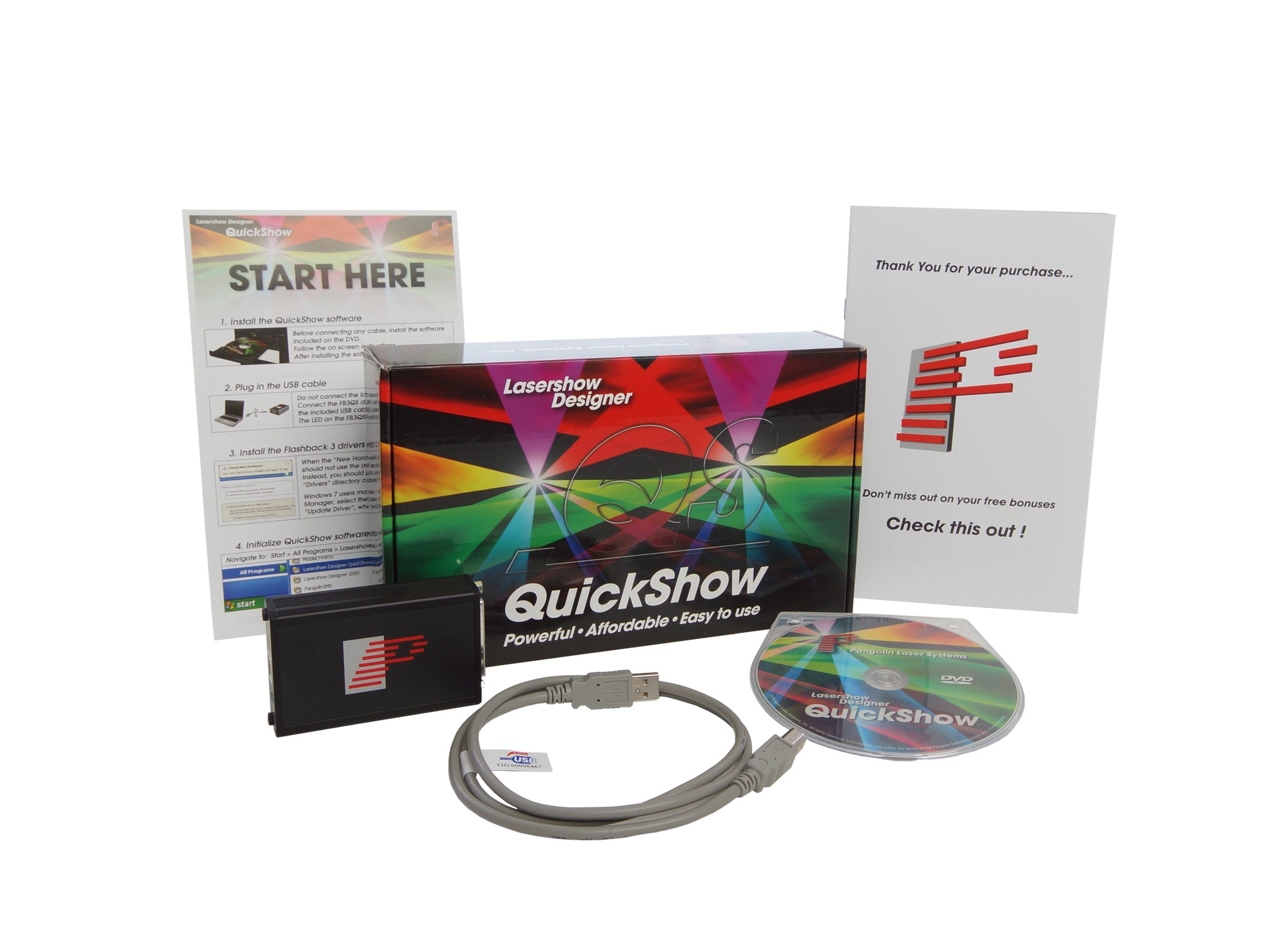 Load image into Gallery viewer, Kvant Lasers - the latest Pangolin FB3QS QuickShow laser control hardware and software_2
