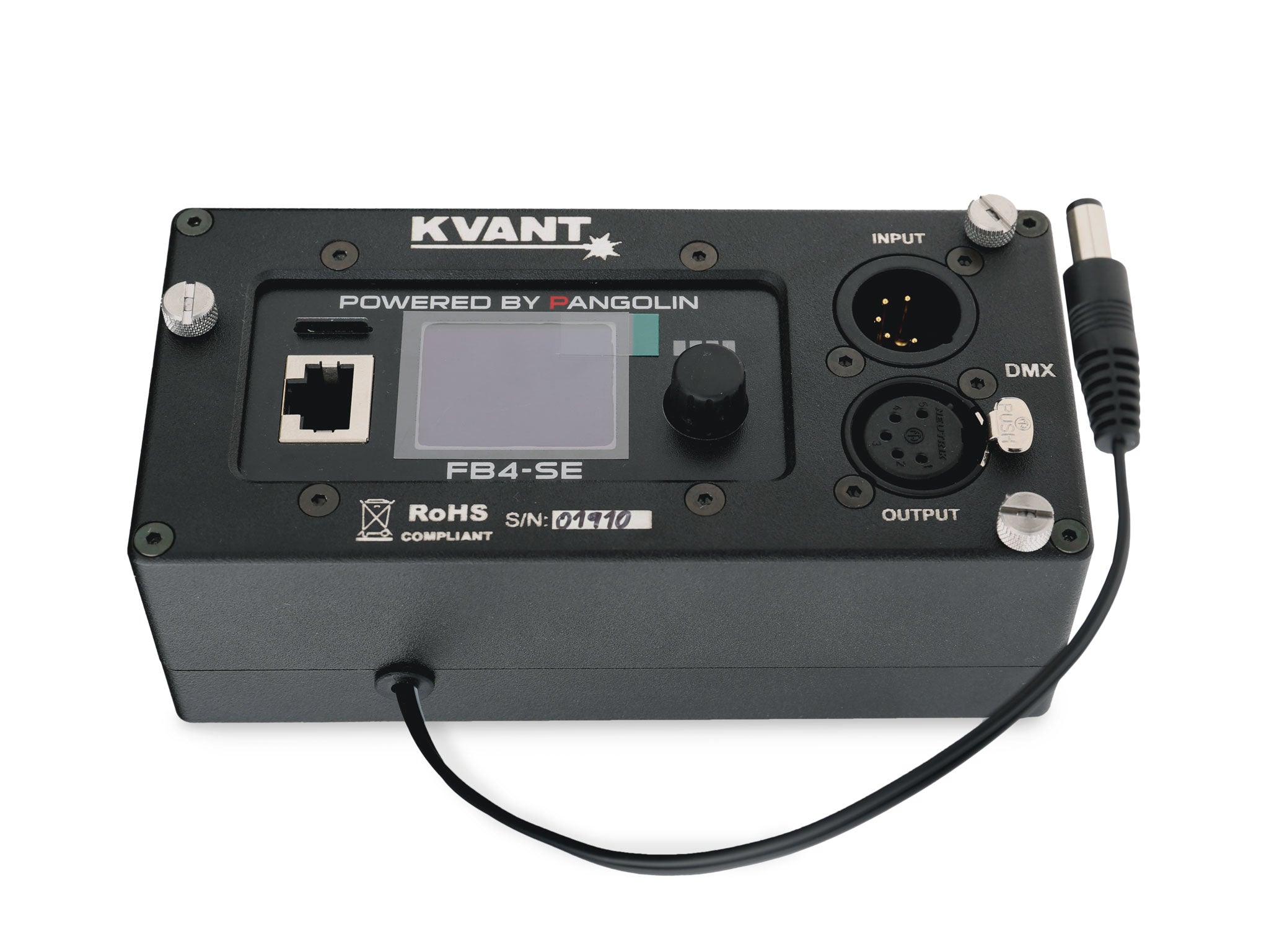 Load image into Gallery viewer, Kvant Lasers - FB4-QS DMX laser control quick connect interface for Clubmax laser projectors_3
