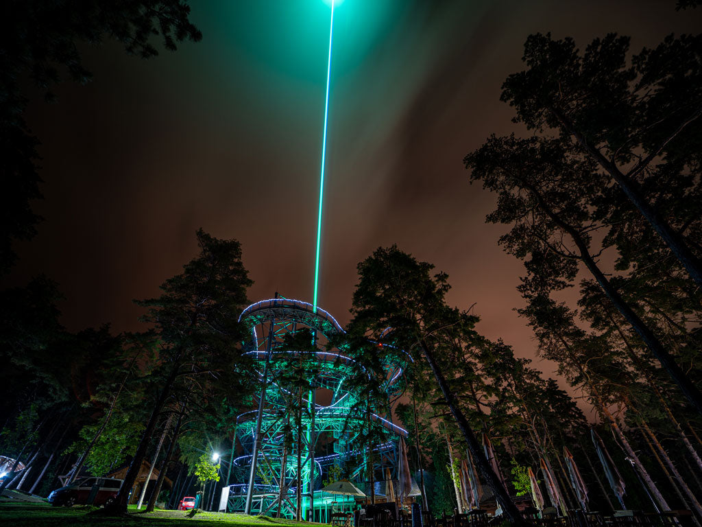 Kvant Lasers - Architect W500B full-colour 500-watt sky laser high-power show projector and search light_10