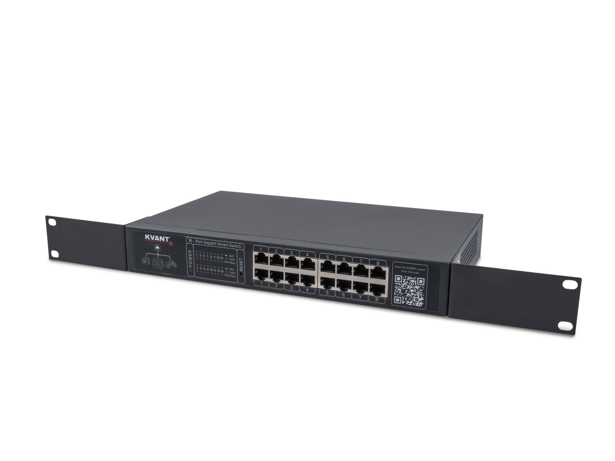 Load image into Gallery viewer, Gigabit Ethernet Network Switch for Laser Displays_2
