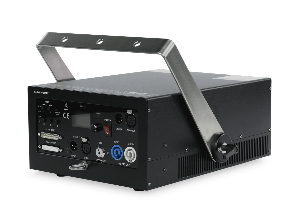 Laser show projector UNITY Raw 10 Watts_5